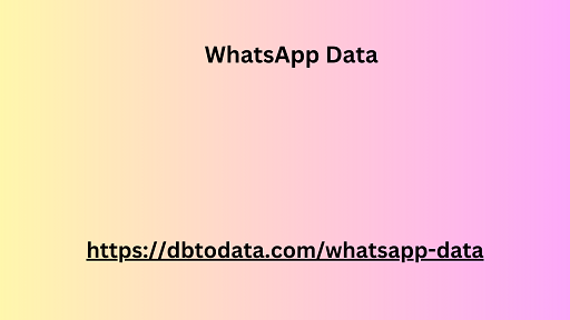 WhatsApp Data