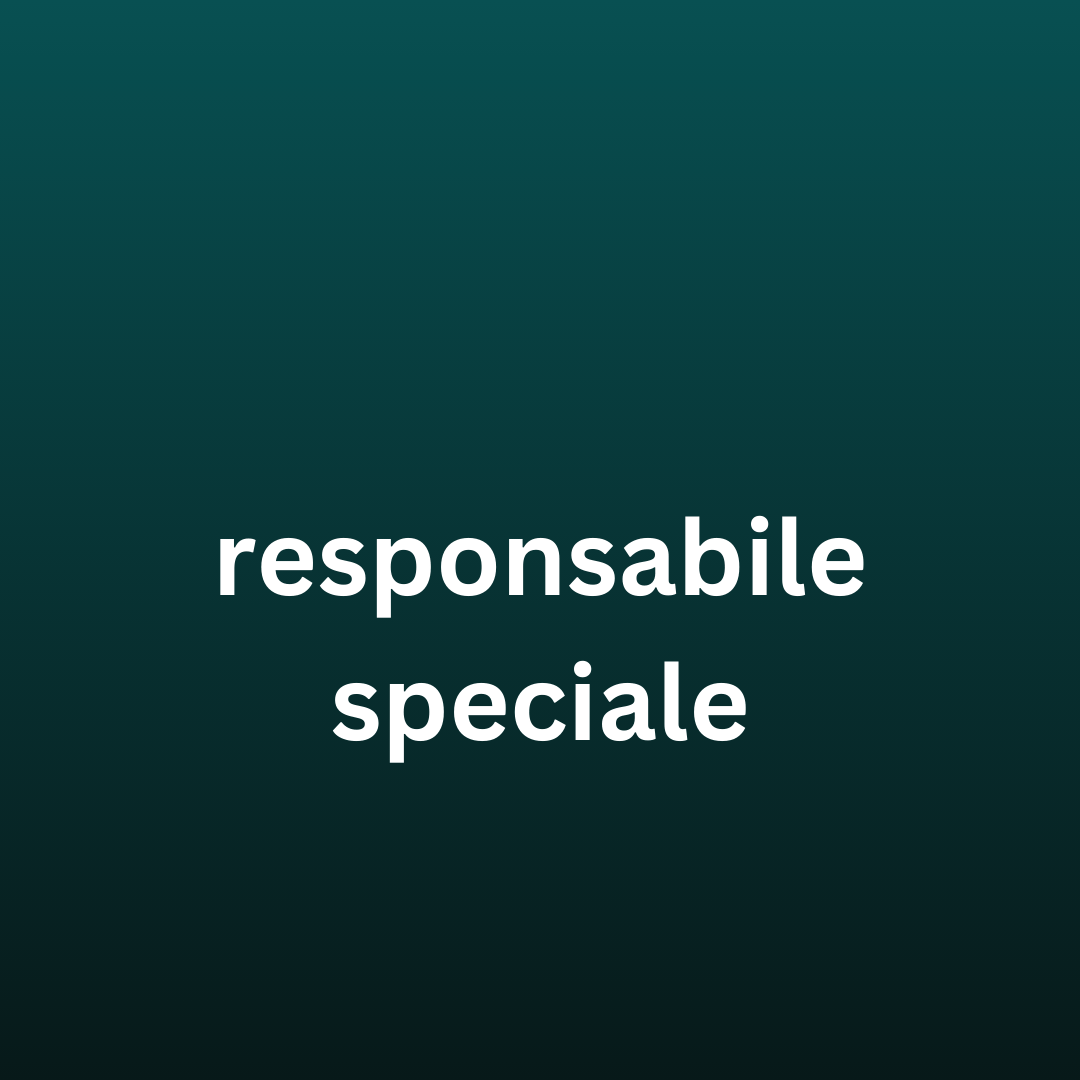 responsabile speciale